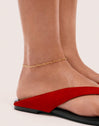 Chic Gold-Plated Steel Anklet
