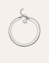 Double Tail Lisse Anklet Steel