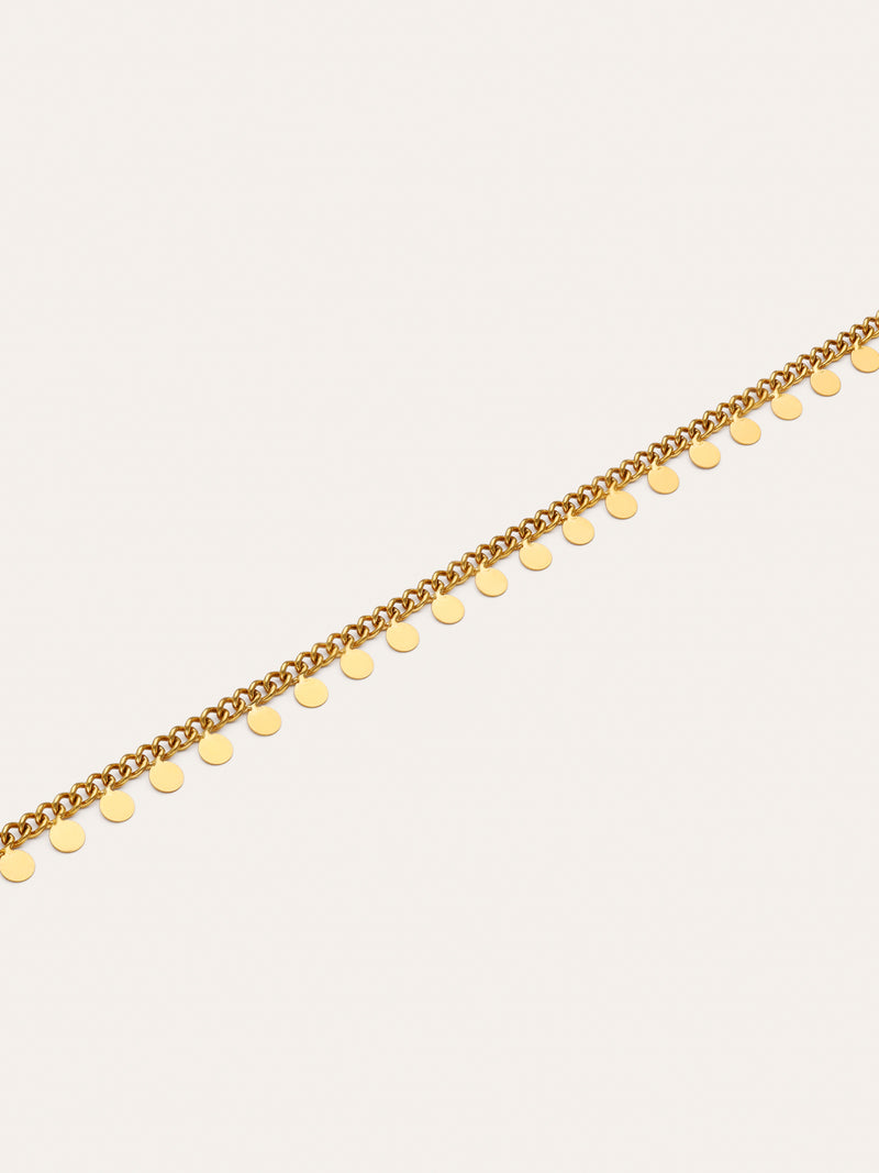 Folklore Gold-Plated Steel Anklet