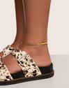 Lisse Stainless Steel Gold Anklet