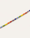 Tobillera Rainbow Acero Baño Oro
