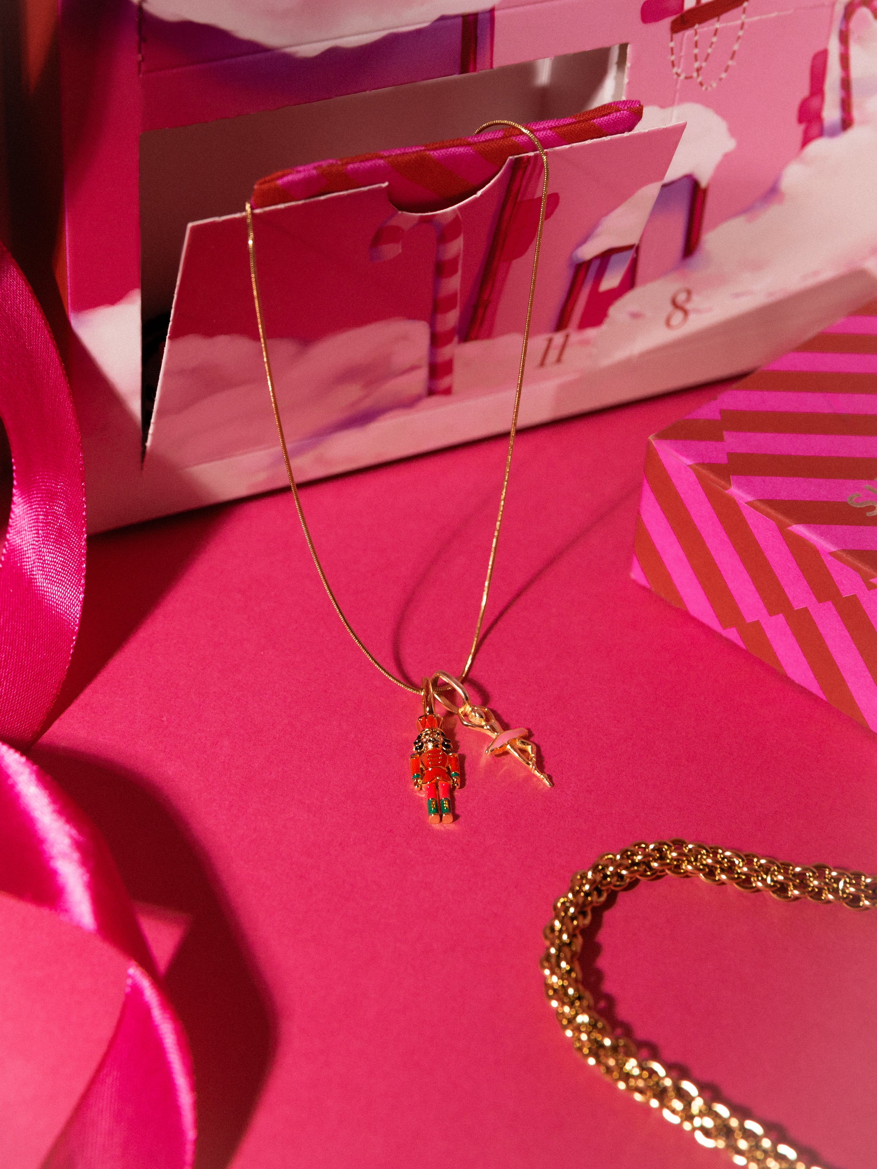 The Nutcracker Gold Charm