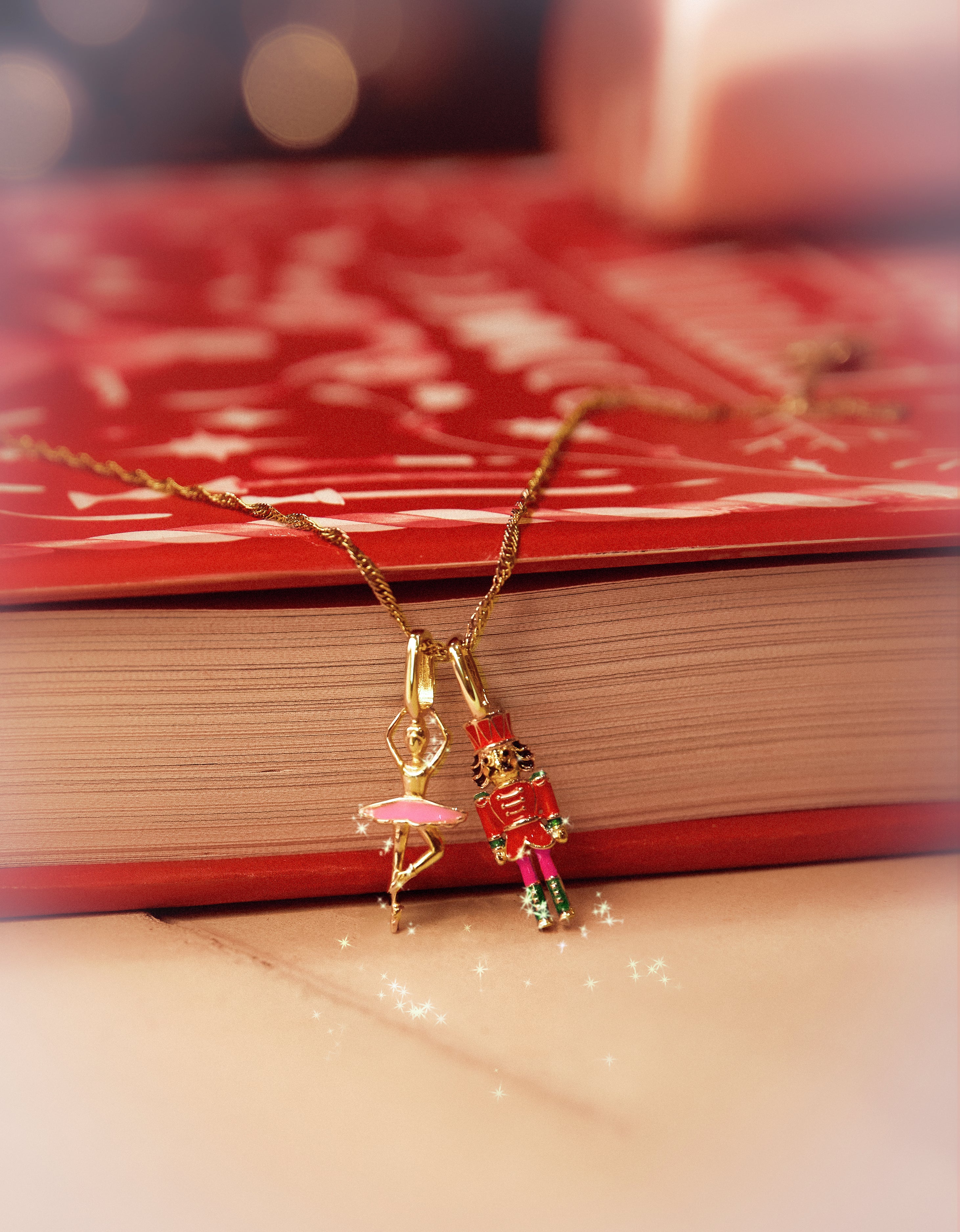 The Nutcracker Gold Charm