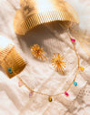 Collar Xiqueta Meua Colors Acero Baño Oro