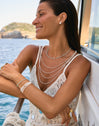 Collar Cleopatra Blanch Acero Baño Oro