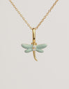 Gold-Plated Dragonfly Charm - vista 5
