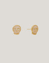 Pendientes Esqueleto Enamel Spark Baño Oro - vista 7
