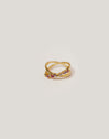 Estelar Cross Gold Ring 