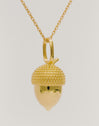 Gold-Plated Acorn Charm - vista 6