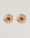 Pendientes Sunday Baño Oro