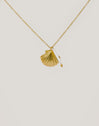 Collier Irida Acier Plaqué Or