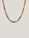 Collier Cannelle Acier Plaqué Or