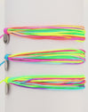 Pack 3 Pulseras Neon Rainbow Fruits Acero