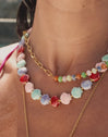 Collier Begur Coquillages Acier Plaqué Or