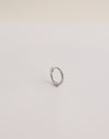 Pendientes Aro Twist Plata