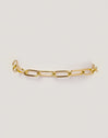 Link Armband, Edelstahl vergoldet