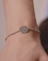 Personalisierbares Armband Little Moon aus Silber