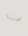 Bracciale Circles Twist Acciaio placcato Oro