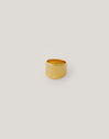Bague My Ocean Acier Plaqué Or