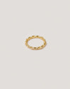 Tressia Ring Silber, vergoldet