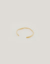 Dane Steel Gold-Plated Cuff Bracelet - vista 5