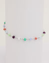 Pulsera Crystals Colors Plata