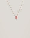 Easy Rosé Necklace Gold Plated Steel