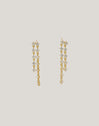 Boucles D'oreilles Long Scarlett Plaqué Or