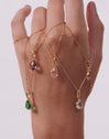 Charm Birthstones Baño Oro