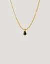 Collier Leti Acier plaqué or