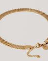 Choker Tape Acero Baño Oro