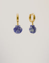 Pendientes Aro Santorini Stone Baño Oro