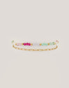 Armband Dye Dots Pastell Stahl Vergoldet
