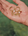 Ring Ondina Edelstahl mit 18kt Goldbeschichtung