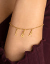 Imagen detalle de Initial Personalized Letters & Silver Necklace with Gold Plating