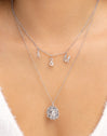 Collier Initial Personnalisé Letters & Argent