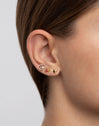Boo Bat Gold Single Earring