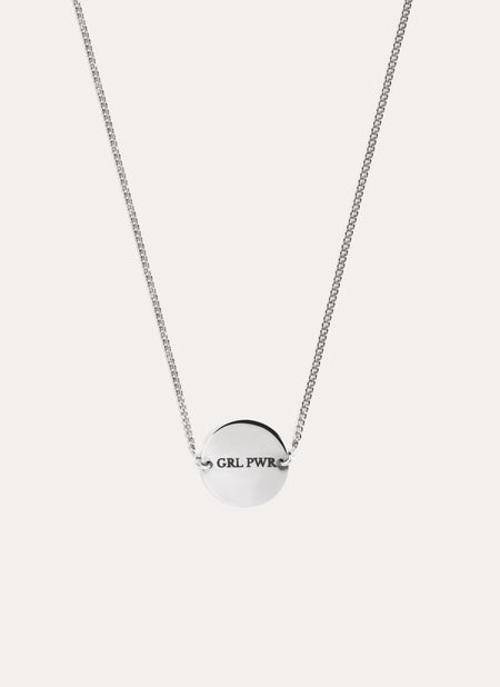 Collar Personalizado Moon Plata