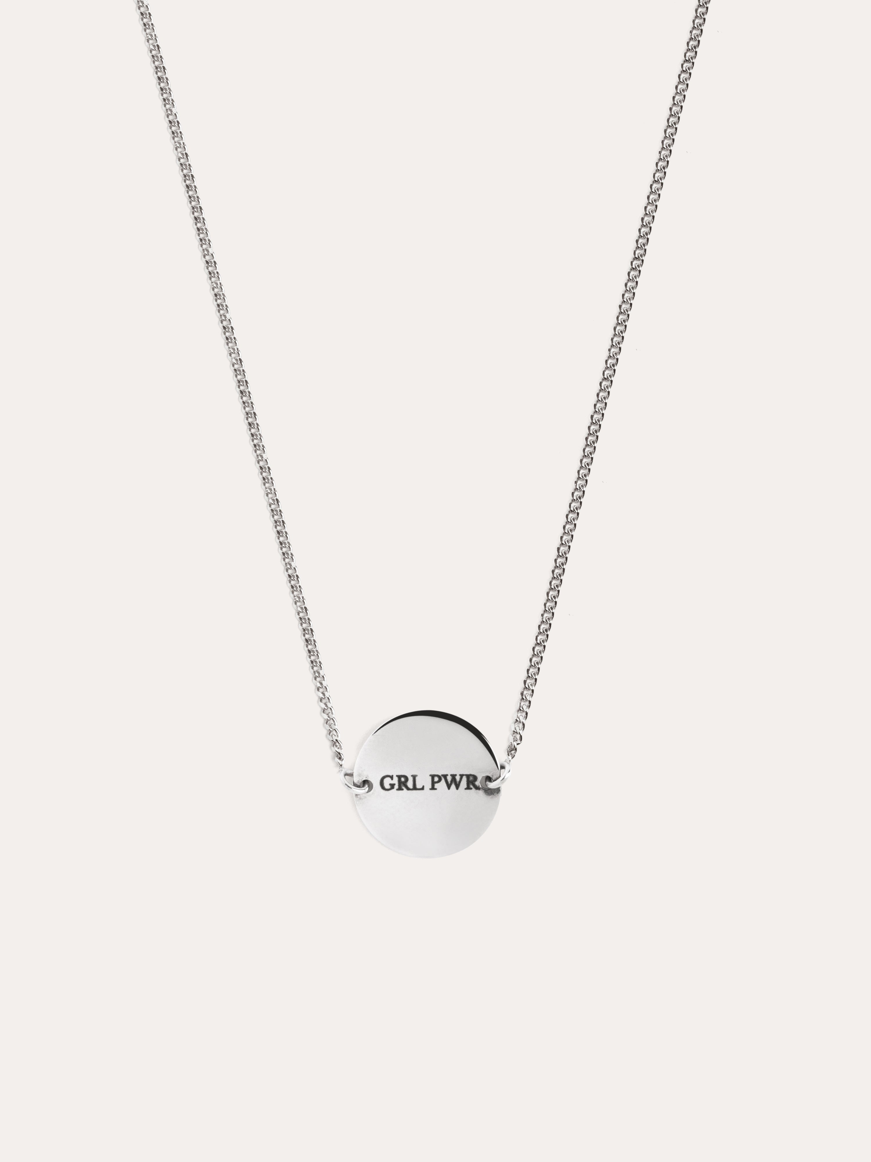 Collar Personalizado Moon Plata