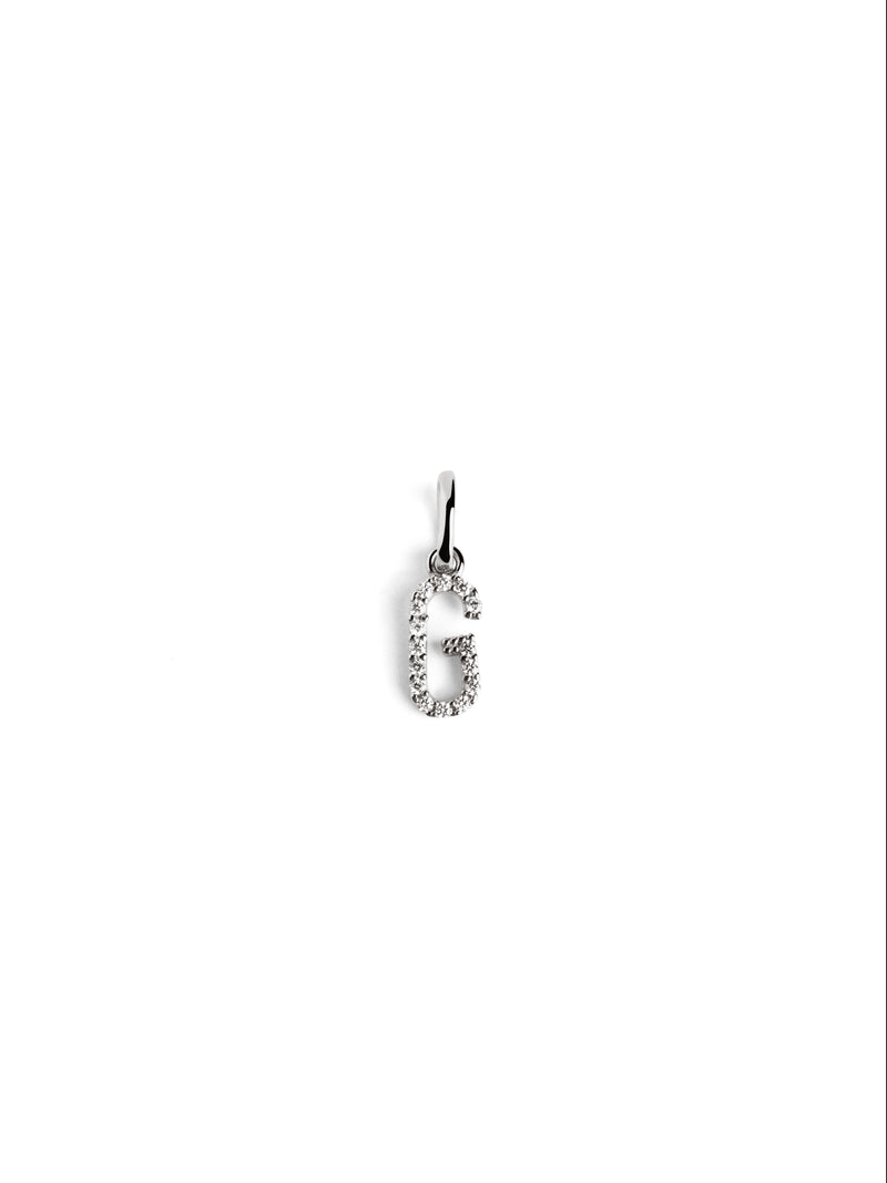 Charm Letter Spark Plata G