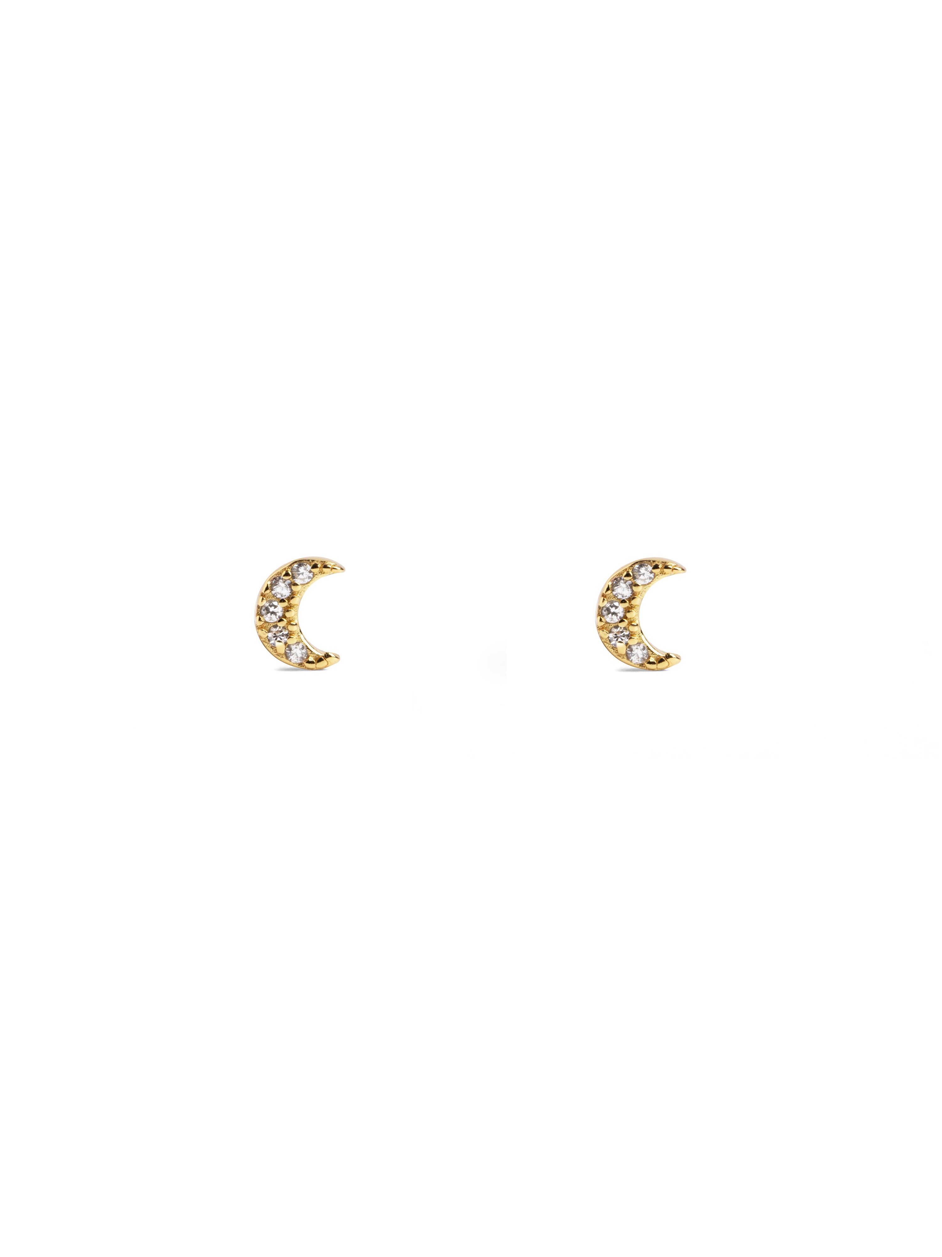 Pendientes Kids Moon Spark Oro