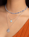 Collar Smiley Sky Enamel