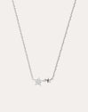 Collar Duo Stars Plata