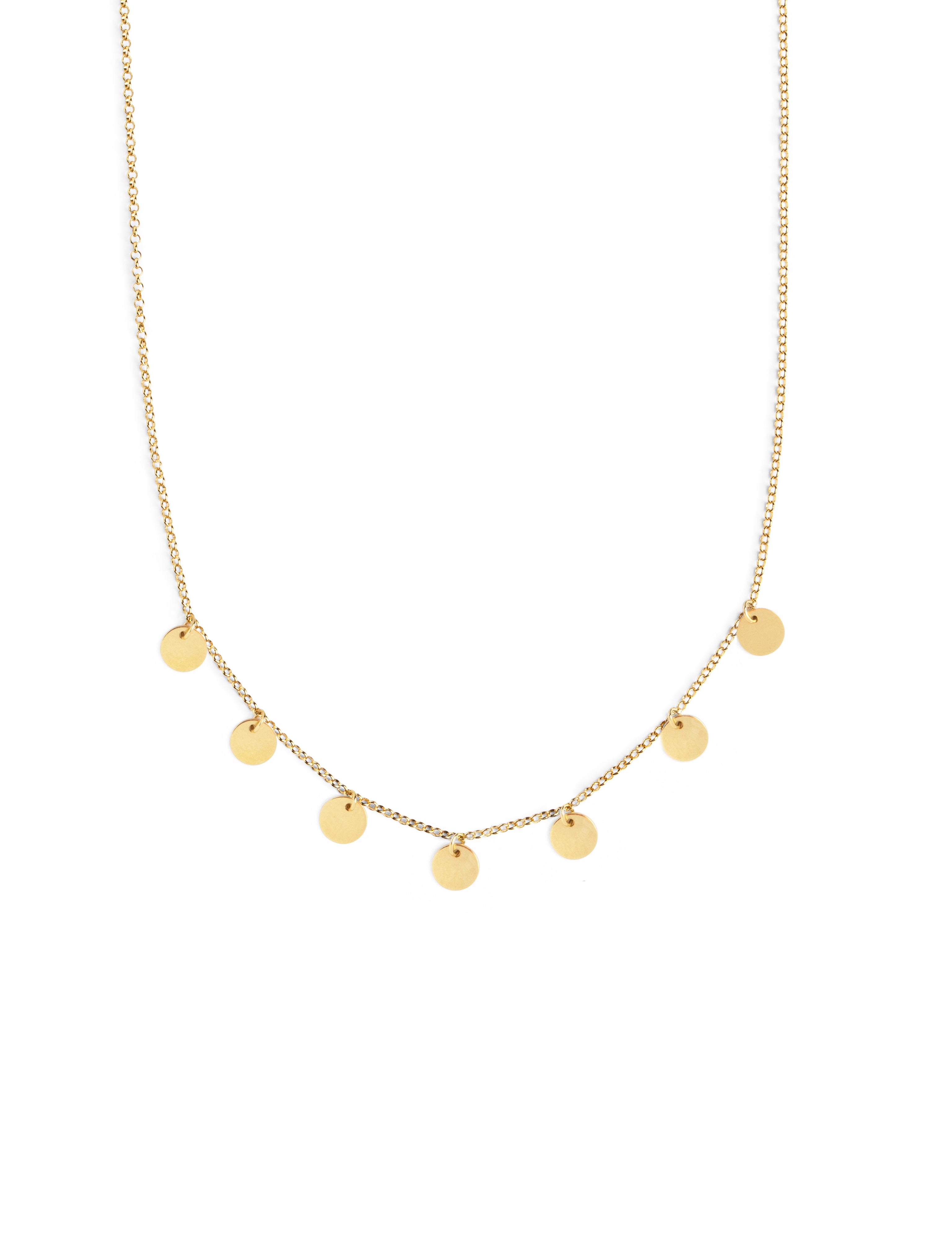 Collar Mini Moons Oro