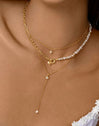 Collar Polar Star Plata Baño Oro