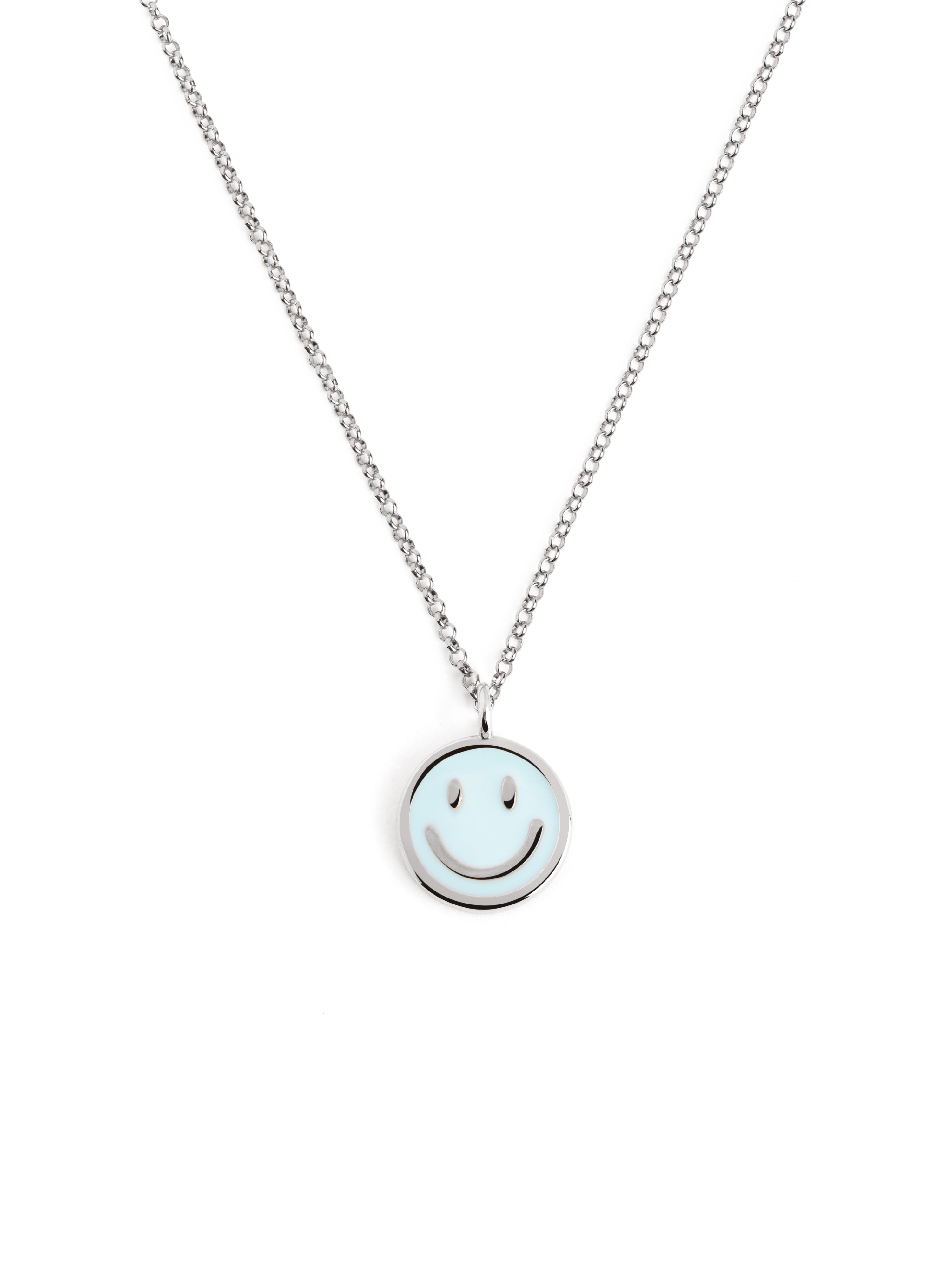 Collar Smiley Sky Enamel