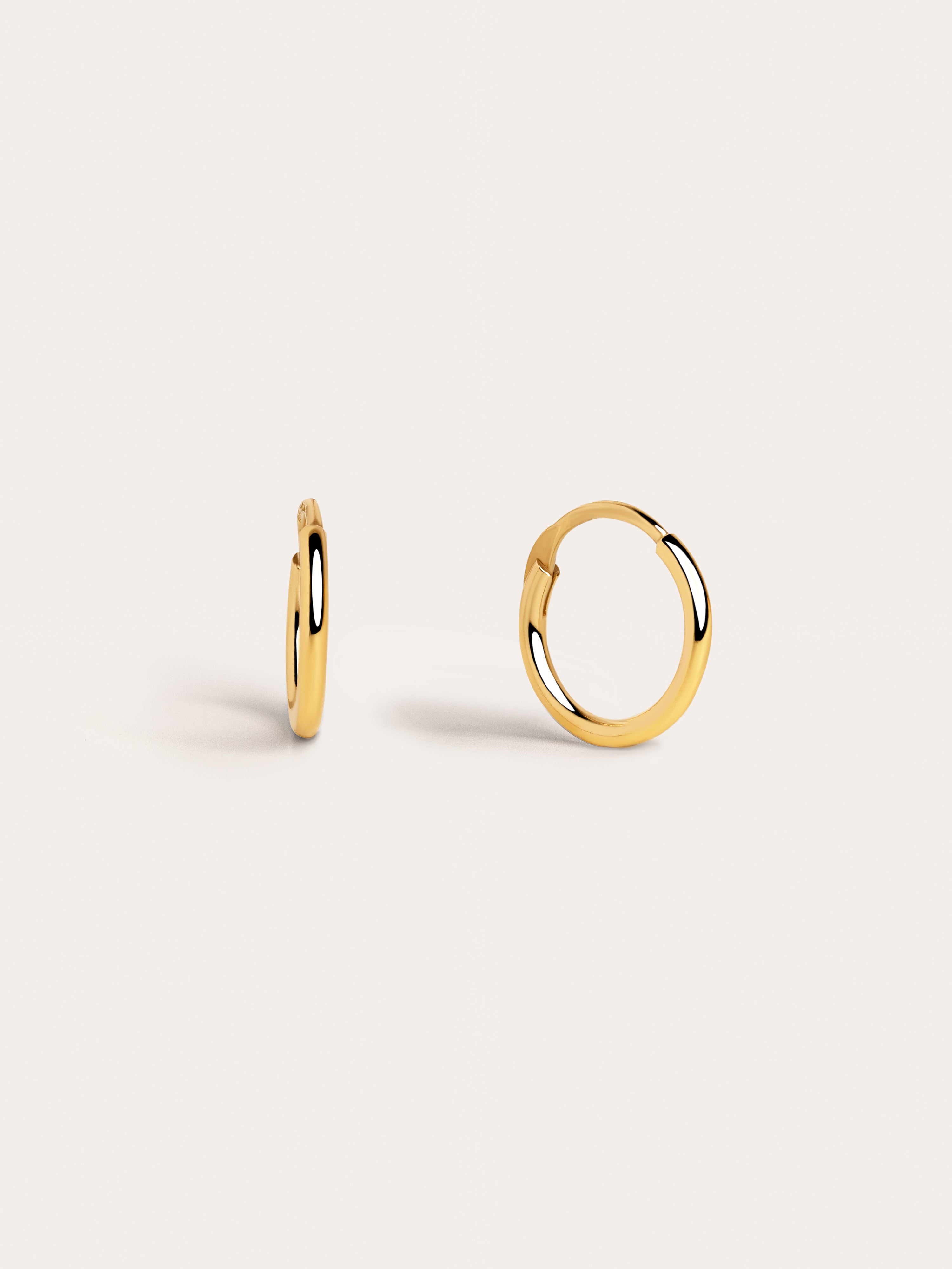 Maria XS Gold Hoop Earrings