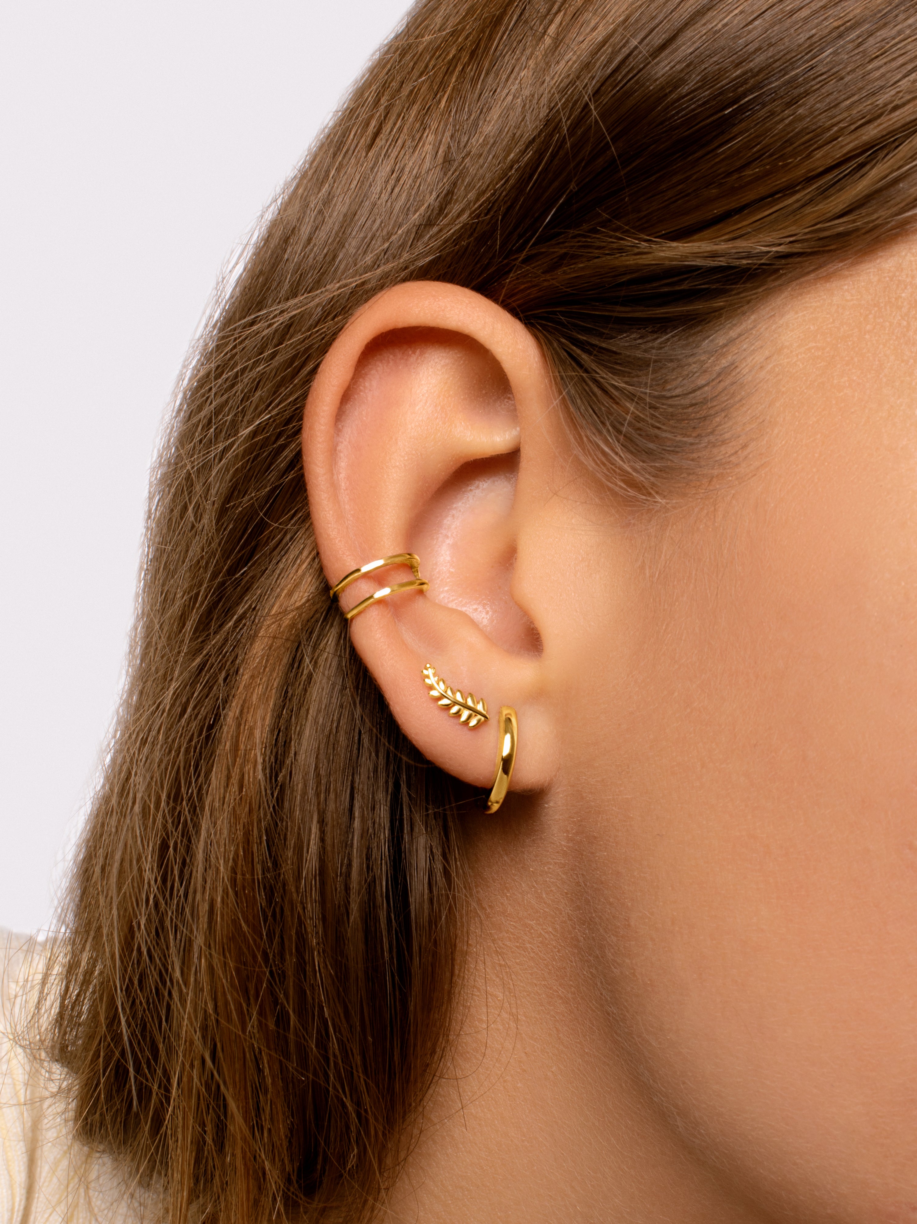 Pendientes Mini Gren Oro Puesta