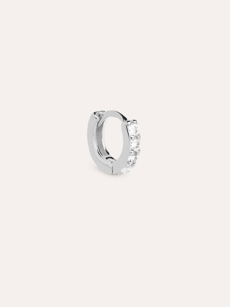 Cleo S Einzelner Ohrring Silber