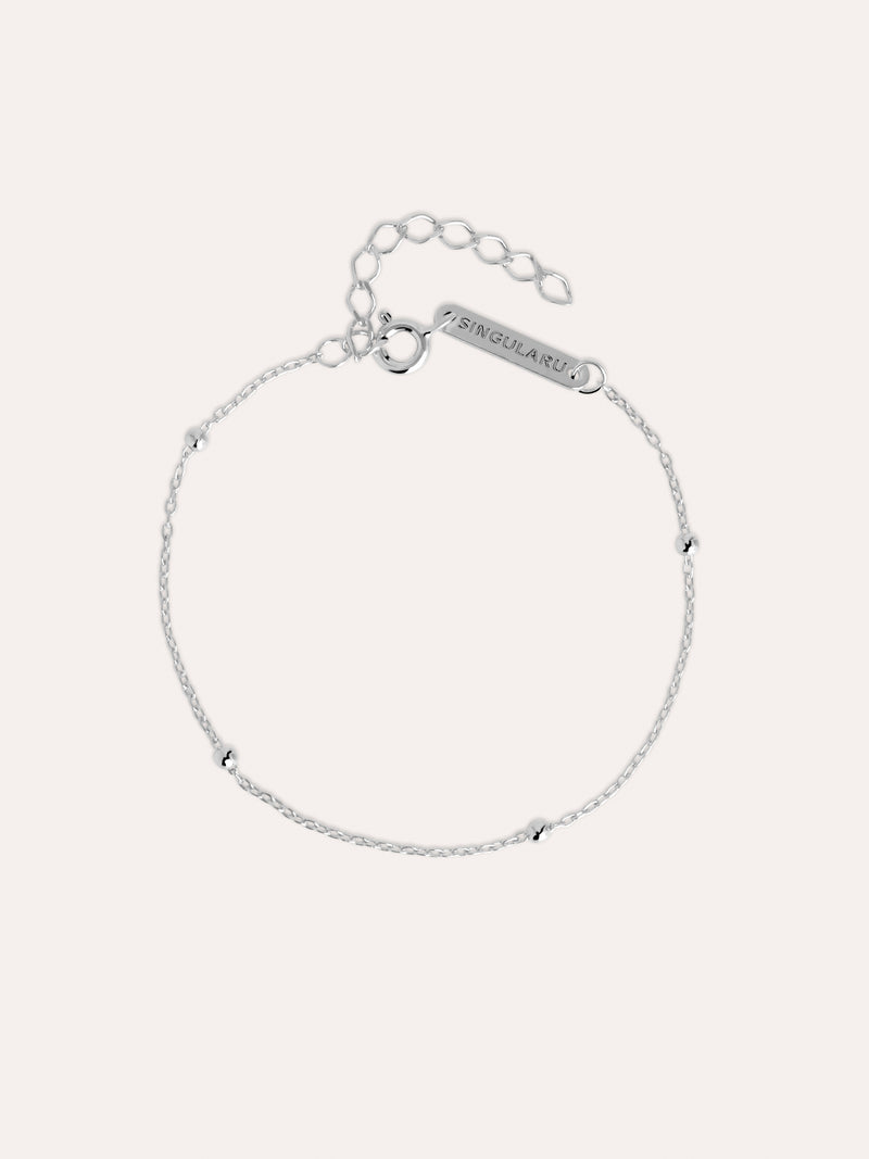 Dots Armband Silber